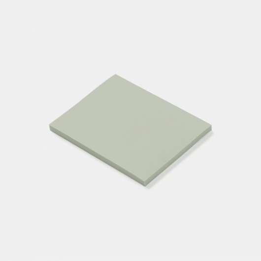 Post-it® Couleur solide Saybrook Sage (Incliné)