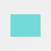 Post-it® Couleur solide turquoise moyenne (Devant)
