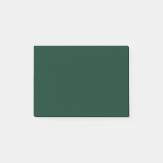 Post-it® Couleur solide vert foncé (Devant)
