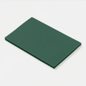 Post-it® Couleur solide vert foncé (Incliné)