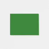 Post-it® Couleur solide Vert foncé (Devant)