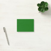 Post-it® Couleur solide Vert foncé (Bureau)