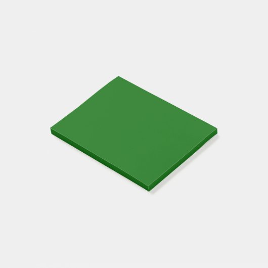 Post-it® Couleur solide Vert foncé (Incliné)