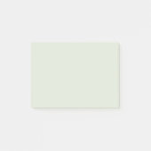 Post-it® Couleur solide vert Whisper (Devant)