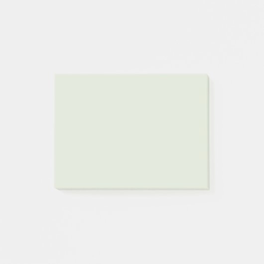 Post-it® Couleur solide vert Whisper (Devant)