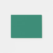 Post-it® Couleur solide verte bouteille (Devant)