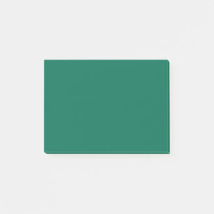 Post-it® Couleur solide verte bouteille