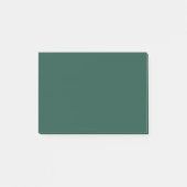 Post-it® Couleur solide verte Brunswick (Devant)