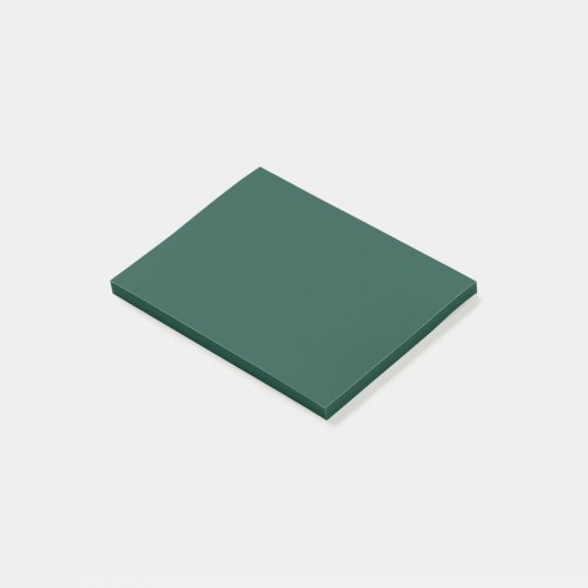 Post-it® Couleur solide verte Brunswick (Incliné)