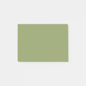Post-it® Couleur solide verte de mousse (Devant)