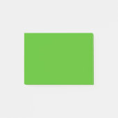 Post-it® Couleur solide verte Kelly (Devant)