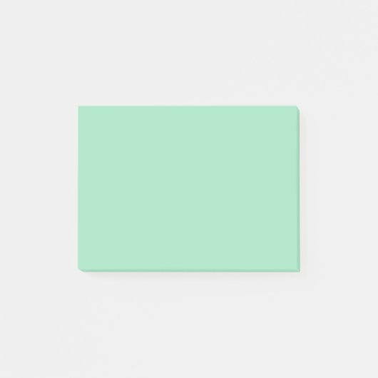 Post-it® Couleur solide verte marine (Devant)