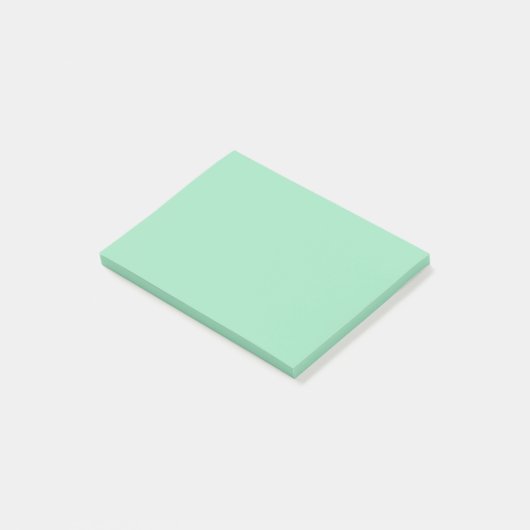 Post-it® Couleur solide verte marine (Incliné)
