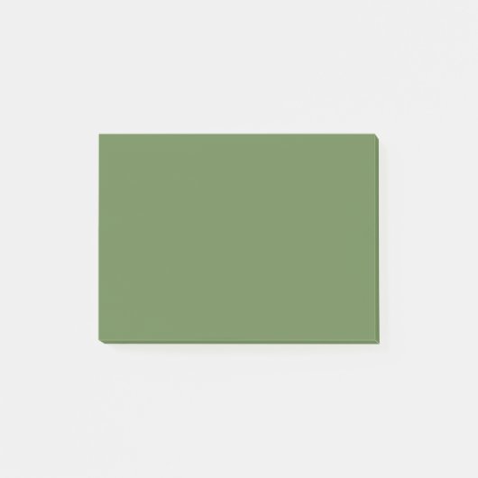 Post-it® Couleur solide verte Palm (Devant)