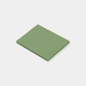 Post-it® Couleur solide verte Palm (Incliné)