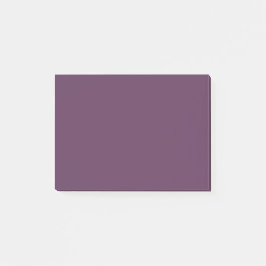 Post-it® Couleur solide violet japonaise (Devant)