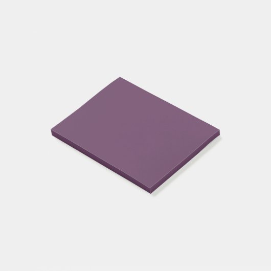 Post-it® Couleur solide violet japonaise (Incliné)