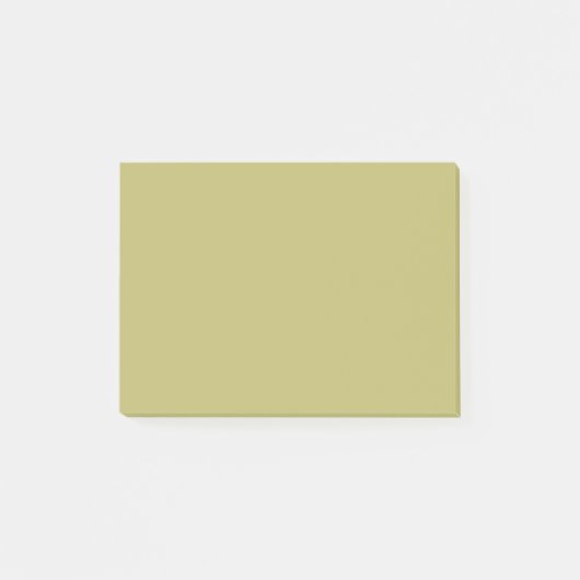 Post-it® couleur sombre kaki (Devant)