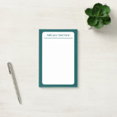 Post-it® Couleur Turquoise foncée (Bureau)