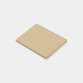 Post-it® Couleur uni beige clair (Incliné)