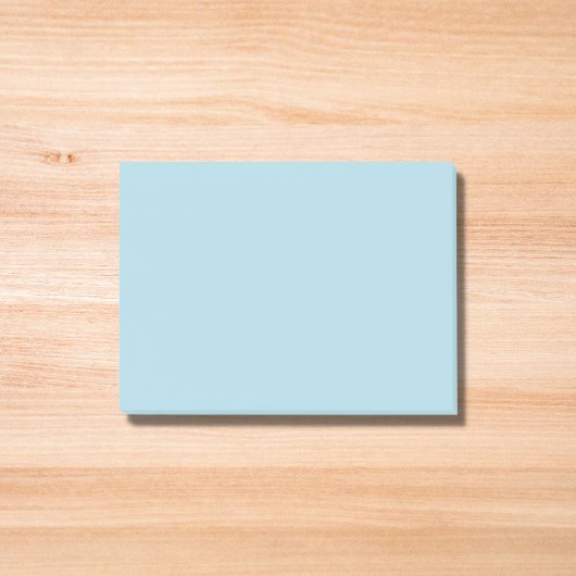 Post-it® Couleur uni bleu clair