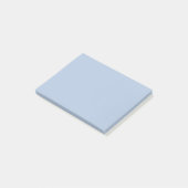 Post-it® Couleur uni bleu clair en acier (Incliné)