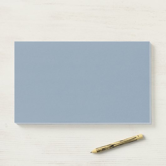 Post-it® Couleur uni bleu foncé (Sur un bureau)