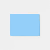 Post-it® Couleur uni bleu Maya (Devant)