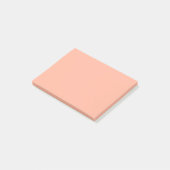 Post-it® Couleur Uni Corail pêche (Incliné)