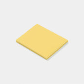 Post-it® Couleur uni jaune Primrose (Incliné)