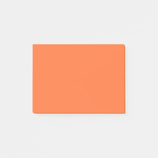 Post-it® Couleur unie orange brûlé (Devant)
