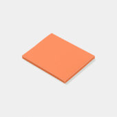 Post-it® Couleur unie orange brûlé (Incliné)