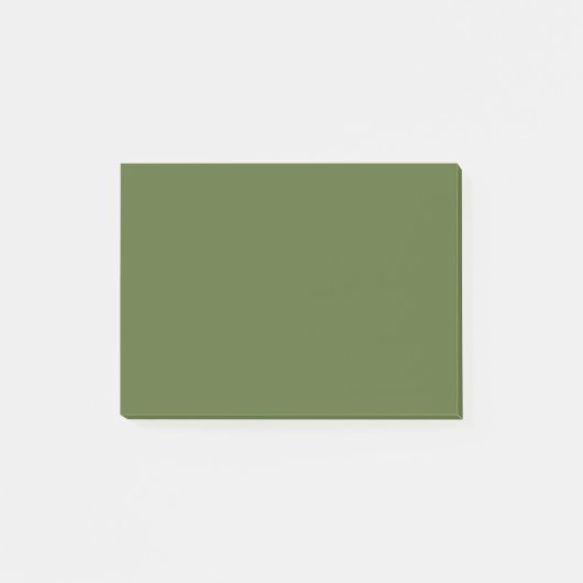 Post-it® couleur vert foncé (Devant)