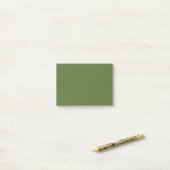 Post-it® couleur vert foncé (Sur un bureau)