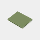 Post-it® couleur vert foncé (Incliné)