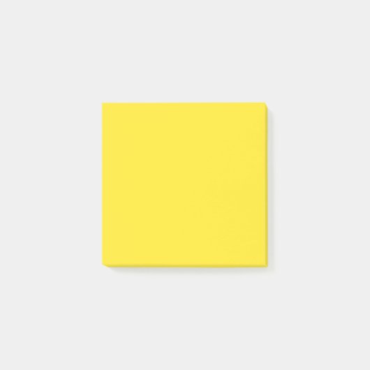 Post-it® Couleur vive jaune (Devant)