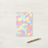 Post-it® Couleurs arc-en-ciel Motif de doodle Crayon tiré à (Sur un bureau)