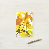 Post-it® Couleurs d'automne, feuille (Sur un bureau)