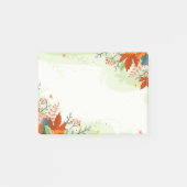 Post-it® Couleurs d'automne Notes postales Feuilles (Devant)