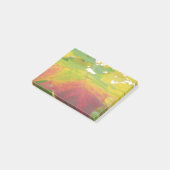 Post-it® Couleurs de la feuille d'érable Photographie de la (Incliné)