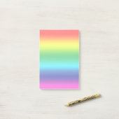Post-it® Couleurs de l'arc-en-ciel (Sur un bureau)