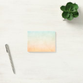 Post-it® Couleurs Douces Aquarelle Élégante Simple (Bureau)