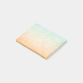 Post-it® Couleurs Douces Aquarelle Élégante Simple (Incliné)