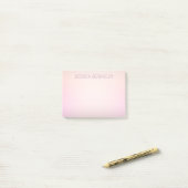 Post-it® Couleurs Douces Dégradé Ombré (Sur un bureau)
