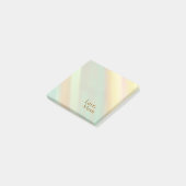 Post-it® Couleurs pastel douces personnalisées (Incliné)