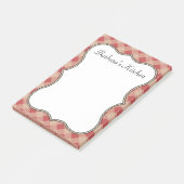 Post-it® Country Red Kitchen Notes (Incliné)