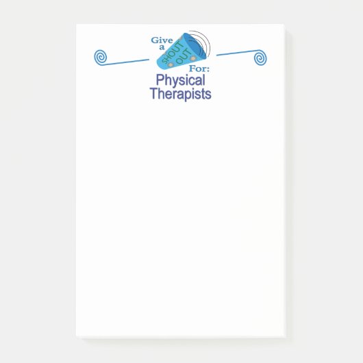 Post-it® Coup de chapeau aux physiothérapeutes (Devant)