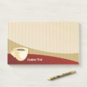 Post-it® Coupe du café (Sur un bureau)