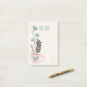 Post-it® Coupe et coeur Effacement magnétique sec (Sur un bureau)