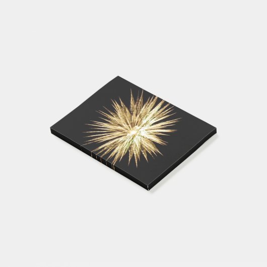 Post-it® Coupe Gold et Green Firework (Incliné)